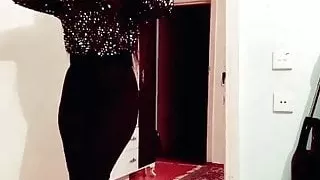 Aze Tiktok girl pantyhose feet