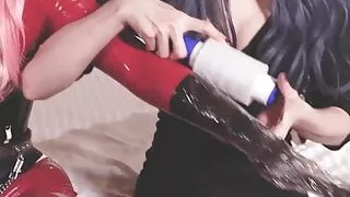 Kigurumi mummy Encasement tape Play