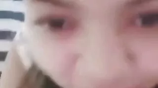 Boy and girl. Fan time