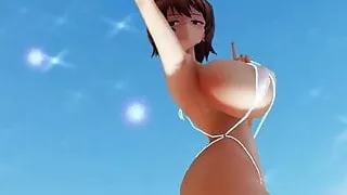 MMD Nishizumi Maho