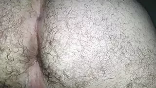 Winking asshole and loud orgasm