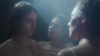 Denise Gough & Raffey Cassidy nude and romantic sex