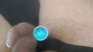 London sissy pussy butt plug stretch, wank, cum in own bum