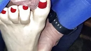 Fucking Wifes Toes Again