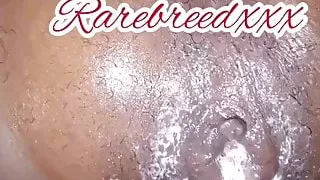 Creamy Mixed West Indian Latin pussy (rosebud alert)