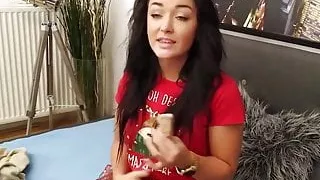 Sofia De Bum is so naughty and so good at cock sucking POV