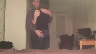 Russian couple makes love and pillow talks passionately