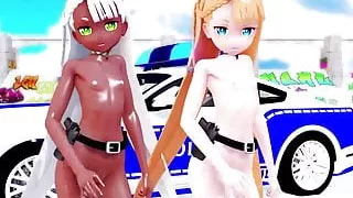 MMD dance