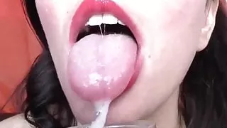 Deliciously perverse - Spit and snot play