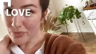 Bra barely contains them