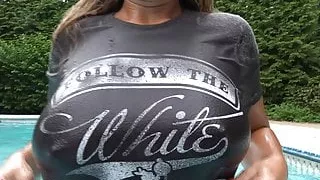 Nikki Sims Pool Cleaner Full Video Topless Big Tits