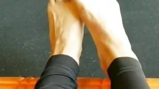 Splendid feet with lovely big bunions