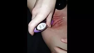 my wife masturbatiin for me