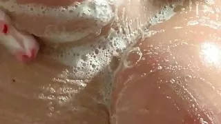 Big Soapy Tits In The Shower