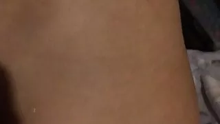 cumshot on my wifes ass