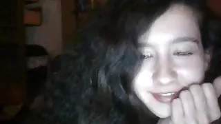 Curly hair French nude show