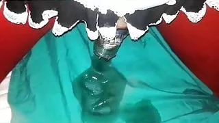 My first huge sissygasm so much cum