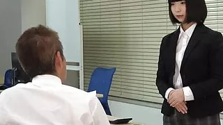 A rookie office lady plans to take revenge by enslaving her