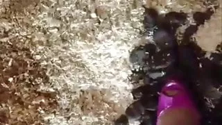 New net friend with my exgfs heels