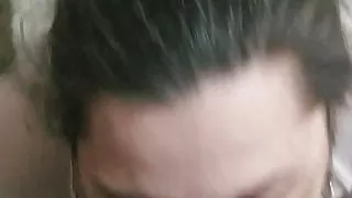 Me sucking a person very close to me.