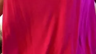 Granny Braless Shakes Her Tits Close Up