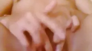 Ugly nerd girl masturbating