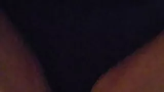 Slut pissing her knickers