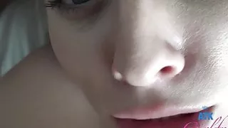 POV Anal and Pussy Creampie Paris White ATK