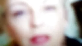 Hot bllonde in pink pussy