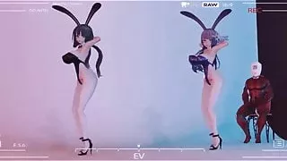 MMD Chocolate Cream Dance & Sex