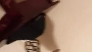 Mature bbw sucking big black cock