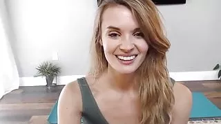 Sexy Girl Doing Yoga And Masturbate