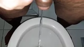Desi Piss - Guy Pissed In Washroom