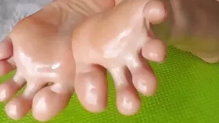 Foot Worship ASMR Oil Massage Command Foot Fetish