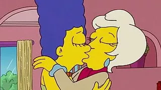 Lindsey Naegle Kiss Marge Simpson