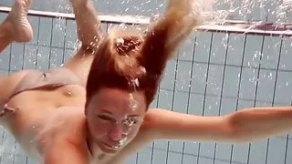 Iva Brizgina hot underwater tight ass babe