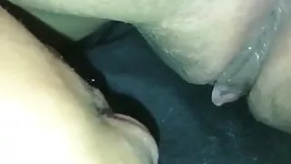 Eating my old neighbour pussy in morning