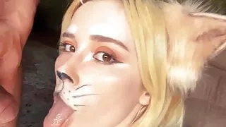 Sweetie Fox Doggystyle, Suck and Cum in Mouth - Steampunk Co