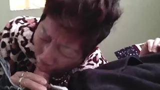 Chinese Granny Gives Good Head 2