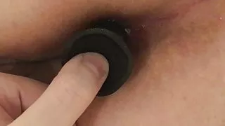 Japanese bbw gets her virgin ass trained