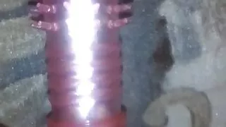 Very hot anal dildo masturbation