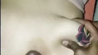 Woman getting fucked by creamy BBC doggystyle