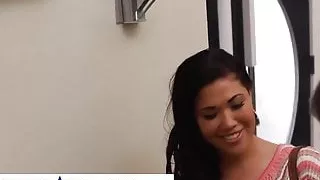 Naughty America London Keyes visits her sugardaddy