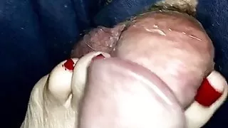 Want To Suck Wifes Red Toes