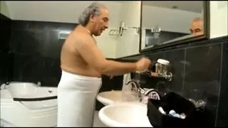 Hot young maid Katia providing excellent room service