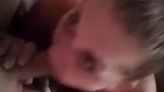 Wife wake up and suck