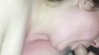 fatty with glasses sucks floppy dick