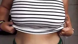 Chubby Cali girl shows off her big tits and ass