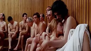 celebrity actress Britt Ekland naked and erotic movie scenes