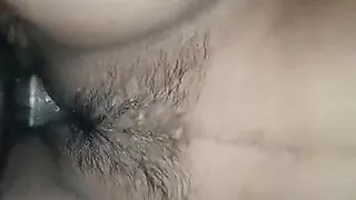 Indian Boyfriend using condom for safety